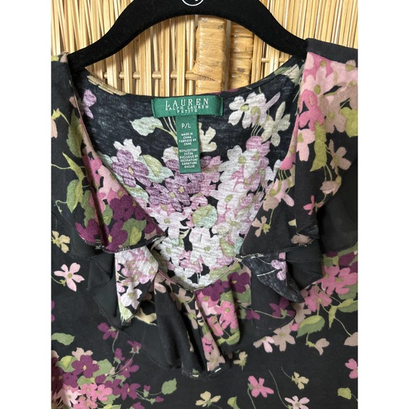 Ralph‎ Lauren Women’s Top Petite Large - Picture 2 of 7